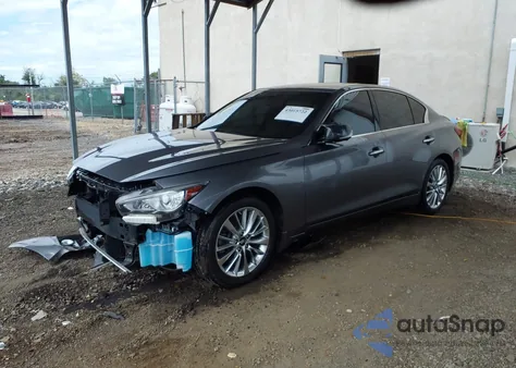 2021 Infiniti Q50 Luxe Awd from USA, damaged, VIN JN1EV7BR9MM752602